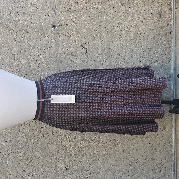 LA FEE MARABOUTEE houndstooth skirt - Picture 7 of 13